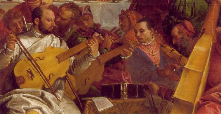 VERONESE (Paolo Caliari) The Marriage at Cana (detail) we china oil painting image